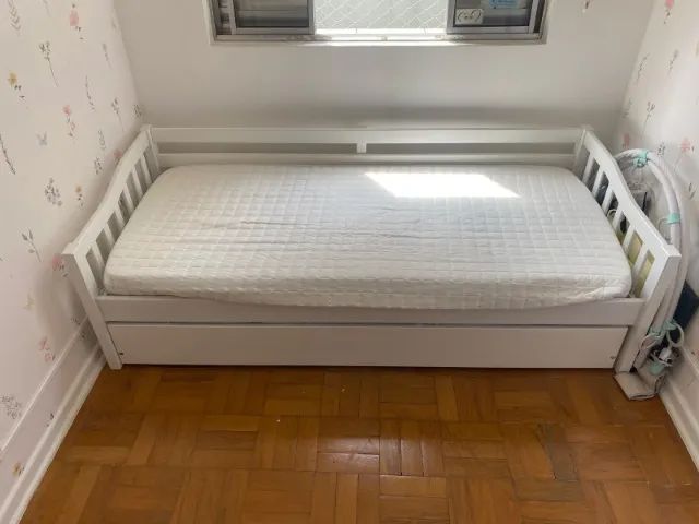 Sofá Cama Plus em Madeira Maciça  - Foto 4