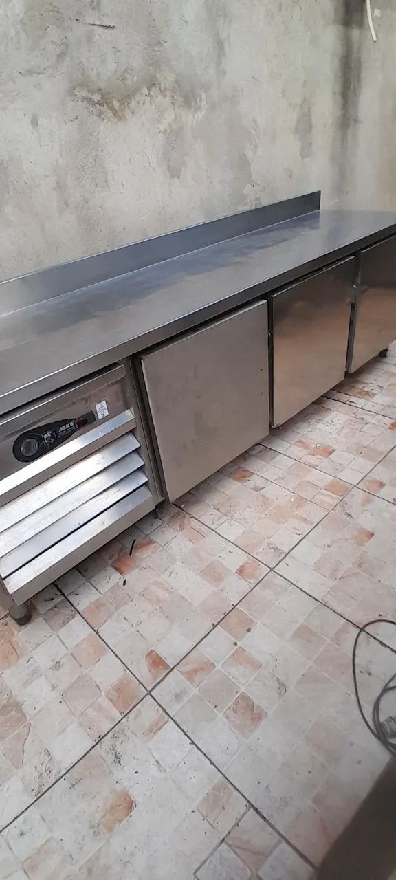 Balcão refrigerado inox  - Foto 2