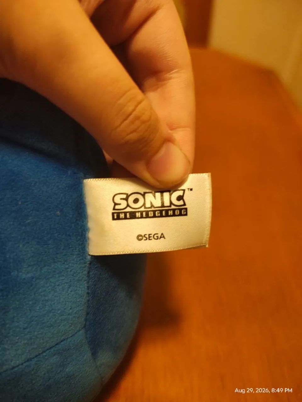 Pelúcia Squishmallow Sonic Original 25cm  - Foto 5