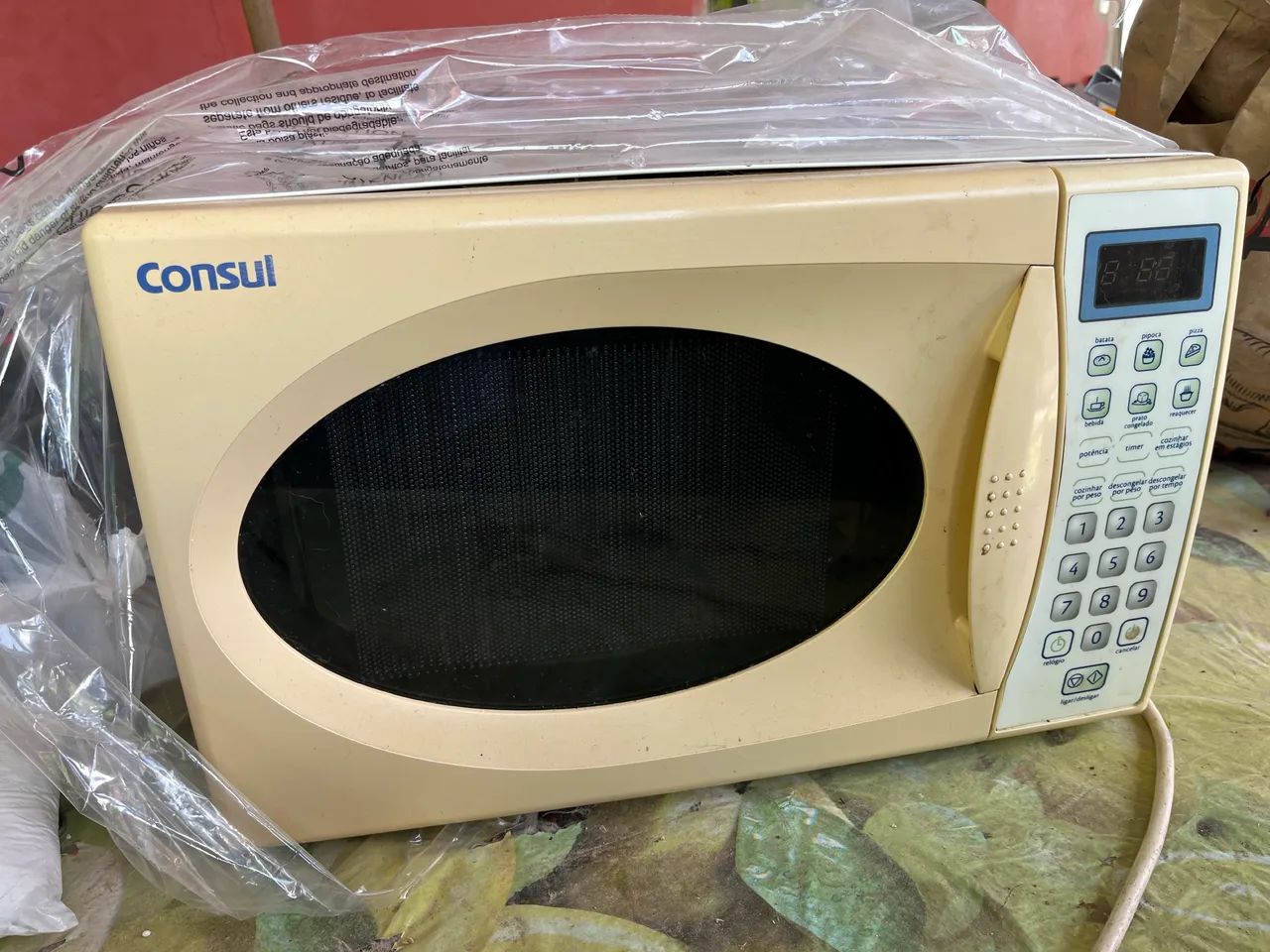 Microondas sem o prato