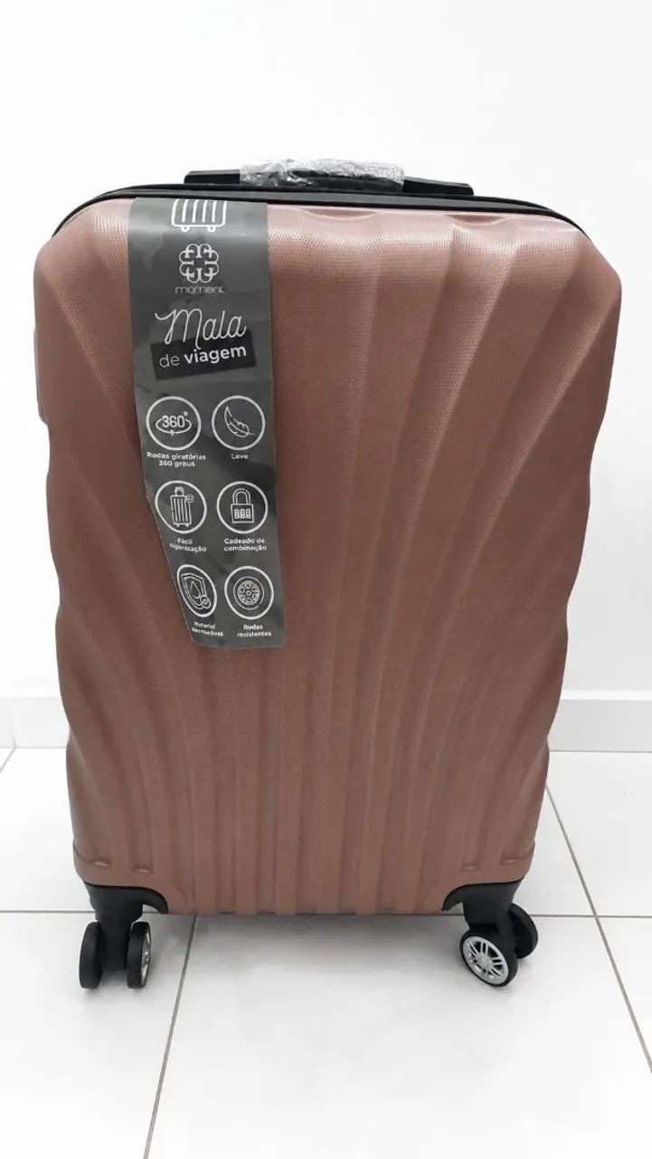 Mala 12 kg com rodas 360° 