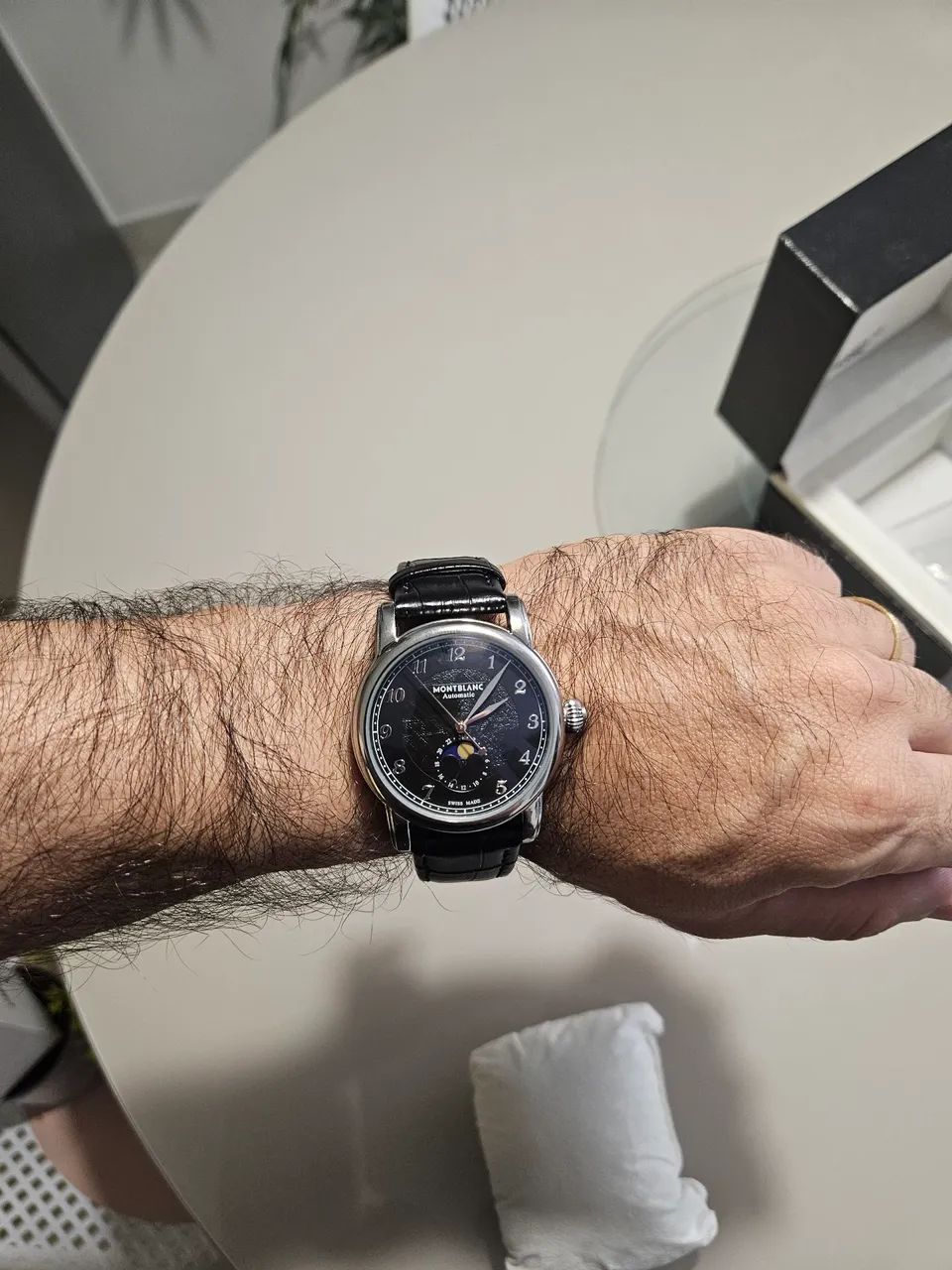 NOVO (Sem Uso) Relógio Montblanc Fases da Lua (super clone) Automático  - Foto 2