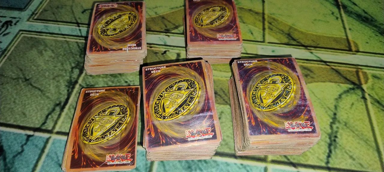 Coleção 450 Structure Deck Yu-Gi-Oh Mini Cards 