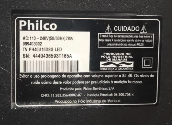 TV LED Philco 40 Polegadas - Foto 4
