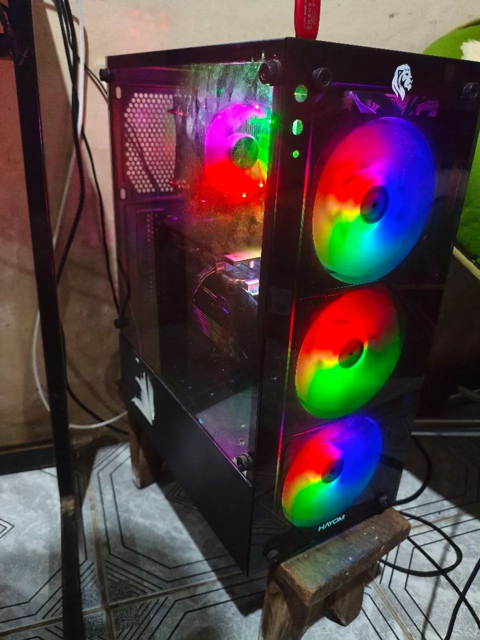 PC Gamer Ryzen 5 2600 + RX 570 8GB + 16GB RAM SSD 240GB