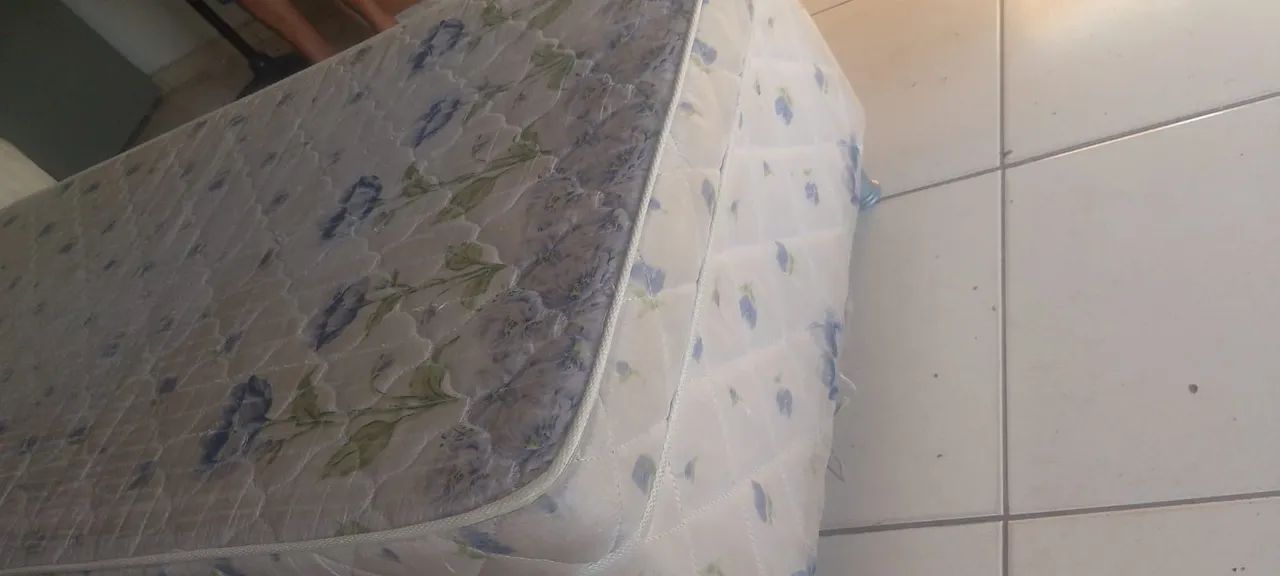 Cama Box Solteiro Espuma Alta - Semi Nova (ENTREGA GRÁTIS) - Foto 3