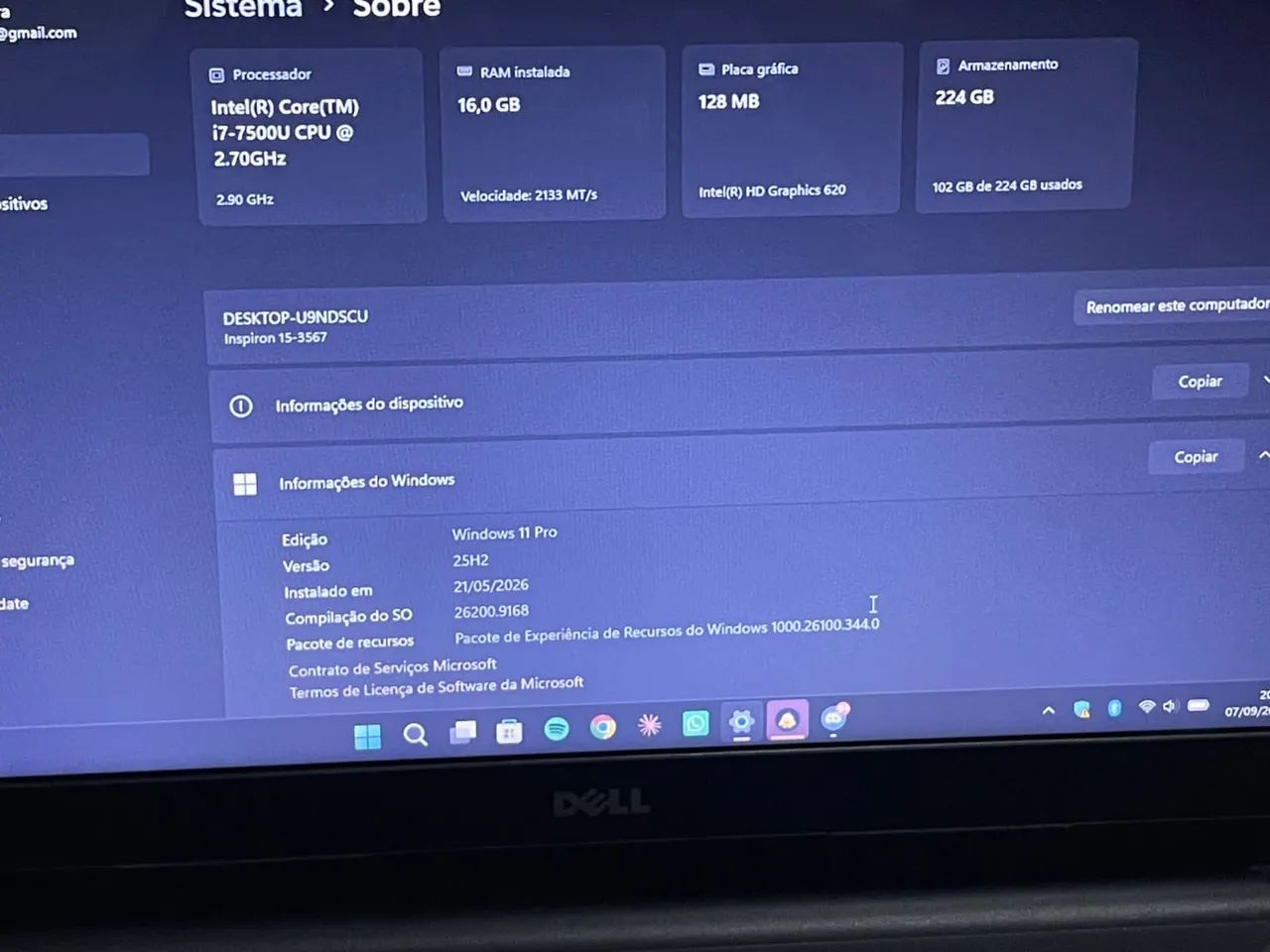 ? NOTEBOOK DELL i7 ? - Foto 5