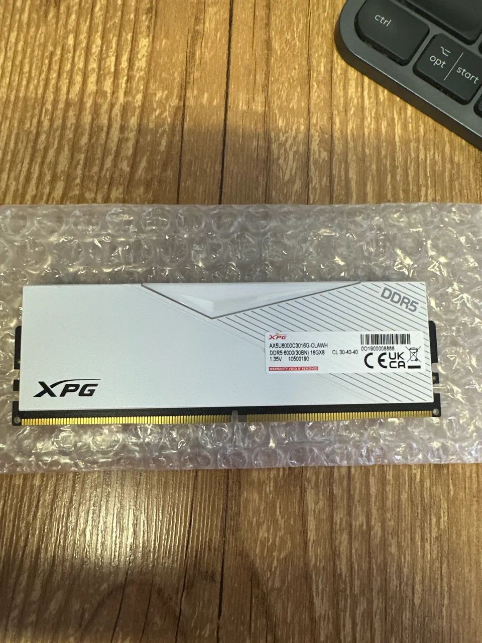 Memória DDR5 6000mhz XPG Lancer white