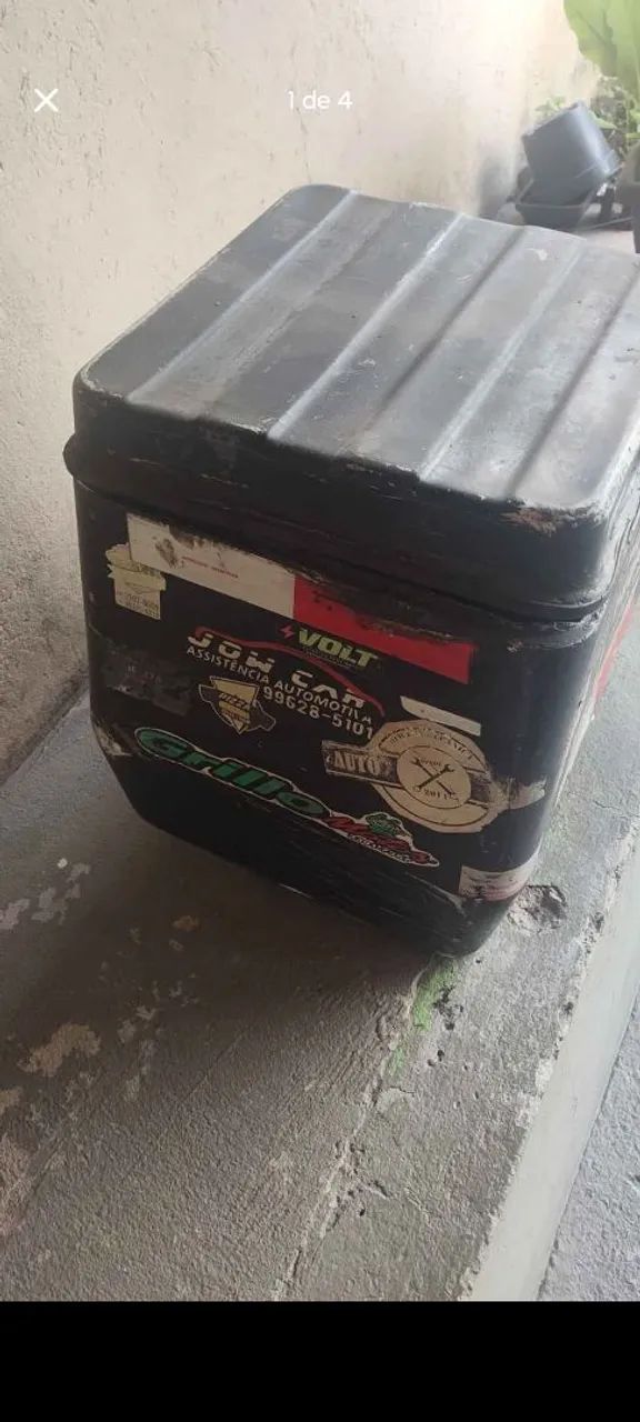 Baú de fibra 90 litros  - Foto 3