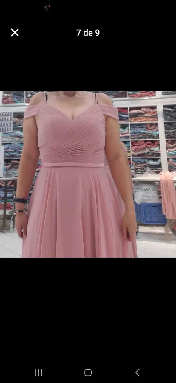 Vestido madrinha rose - Foto 5
