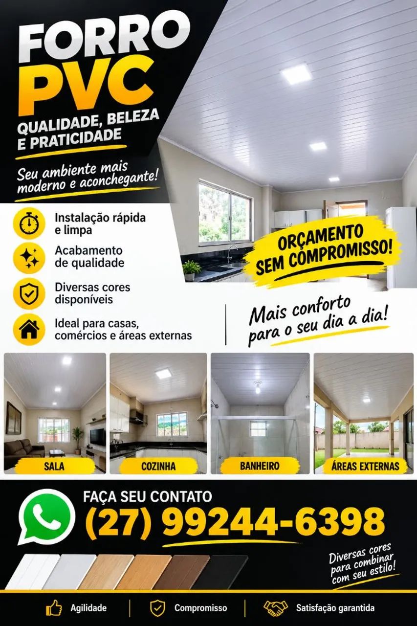 Forro Pvc sua casa mais elegante 