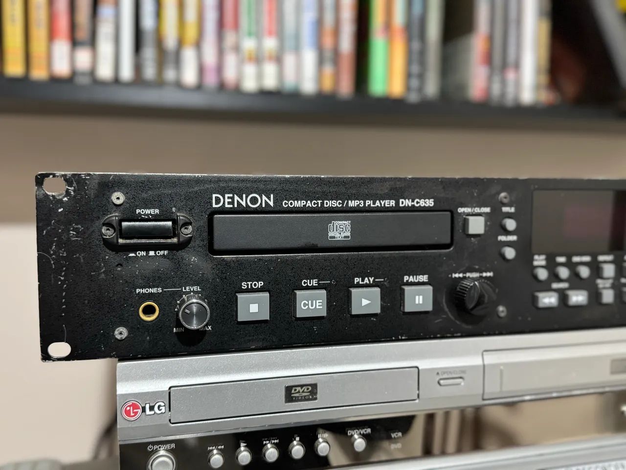 CD PLAYER DENON DN-C635 PROFISSIONAL, TOCA CD - Foto 2