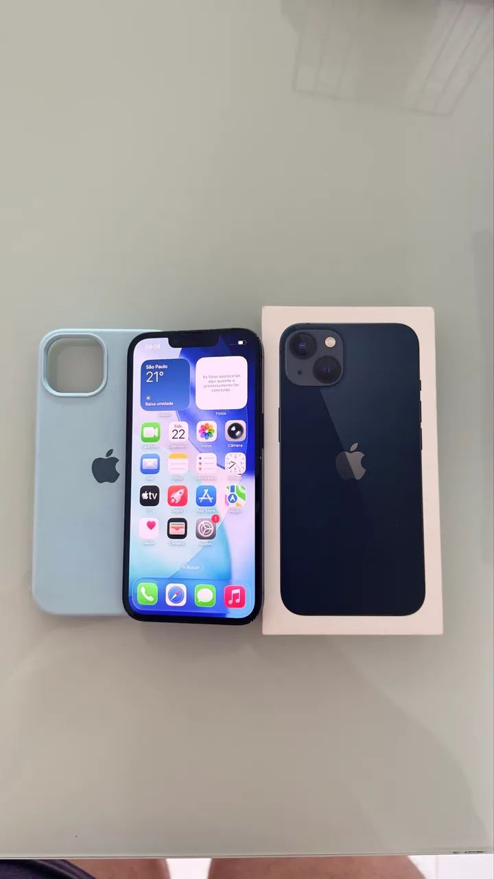 Iphone Azul 13 - 128gb Bateria 84% - Foto 3