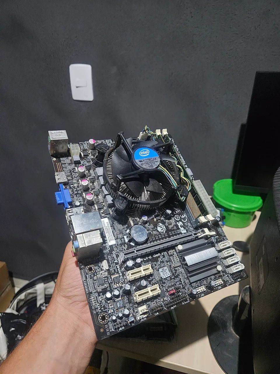 Kit placa mãe 1155 + 8GB RAM 