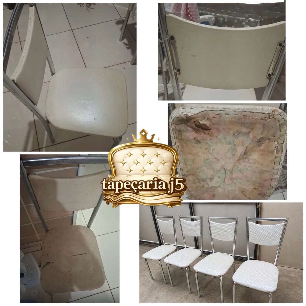 Reformas e pinturas de cadeira de cozinhas 