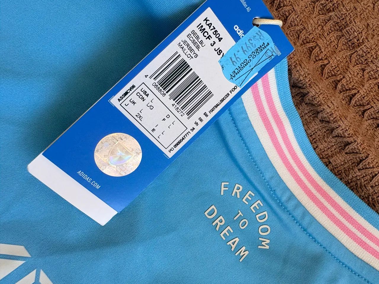 Camisa Messi Inter Miami com nota fiscal  - Foto 4