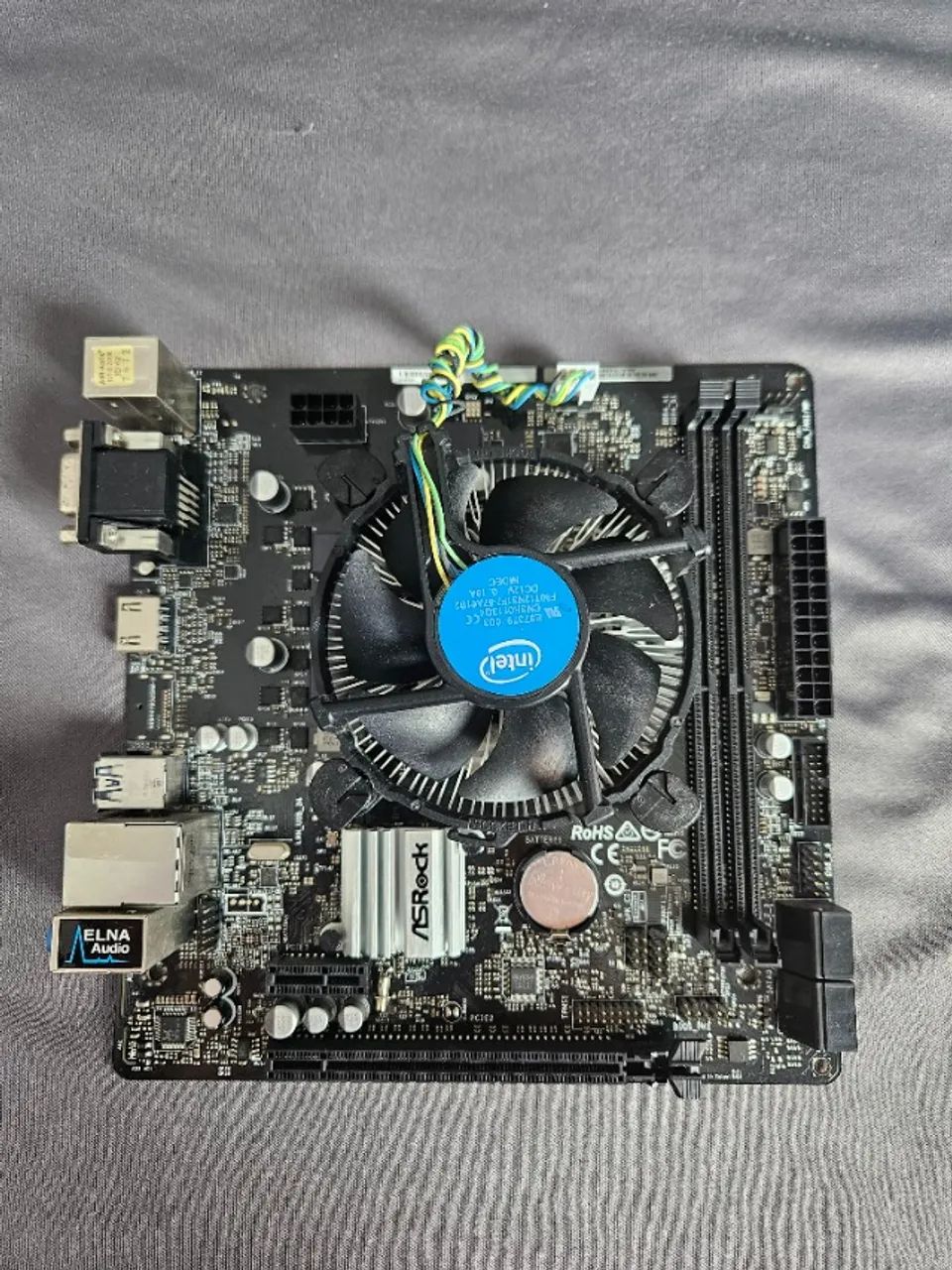 Placa mãe ASRock H310M-RG4 i3 9100F
