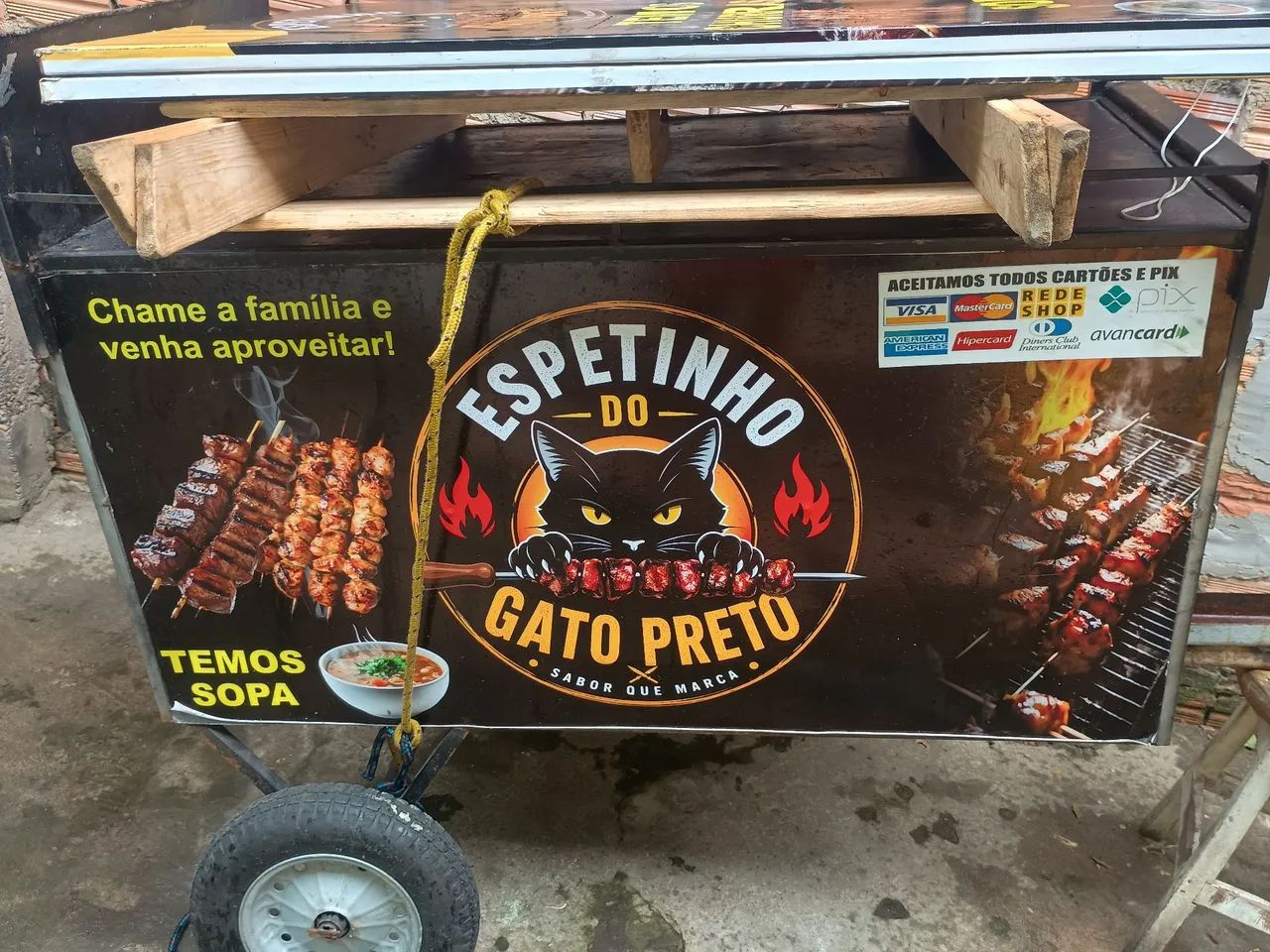 Carrinho de churrasco  - Foto 3