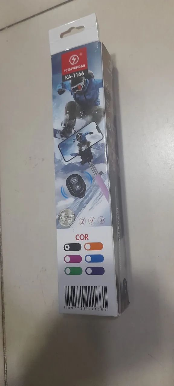Bastão de selfie. $49, com disparo remoto - Foto 3
