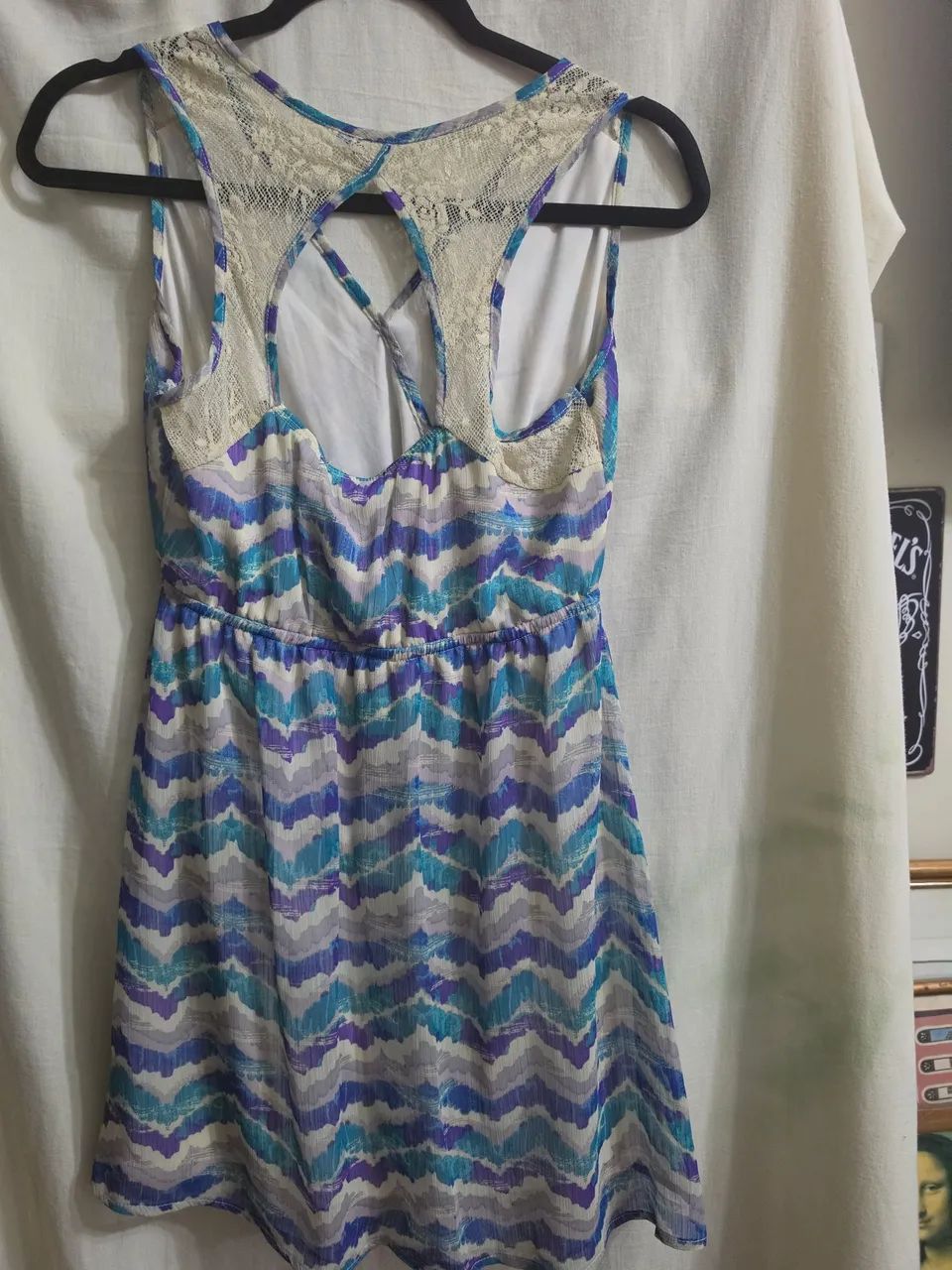 Vestido de crepe importado P - Foto 3