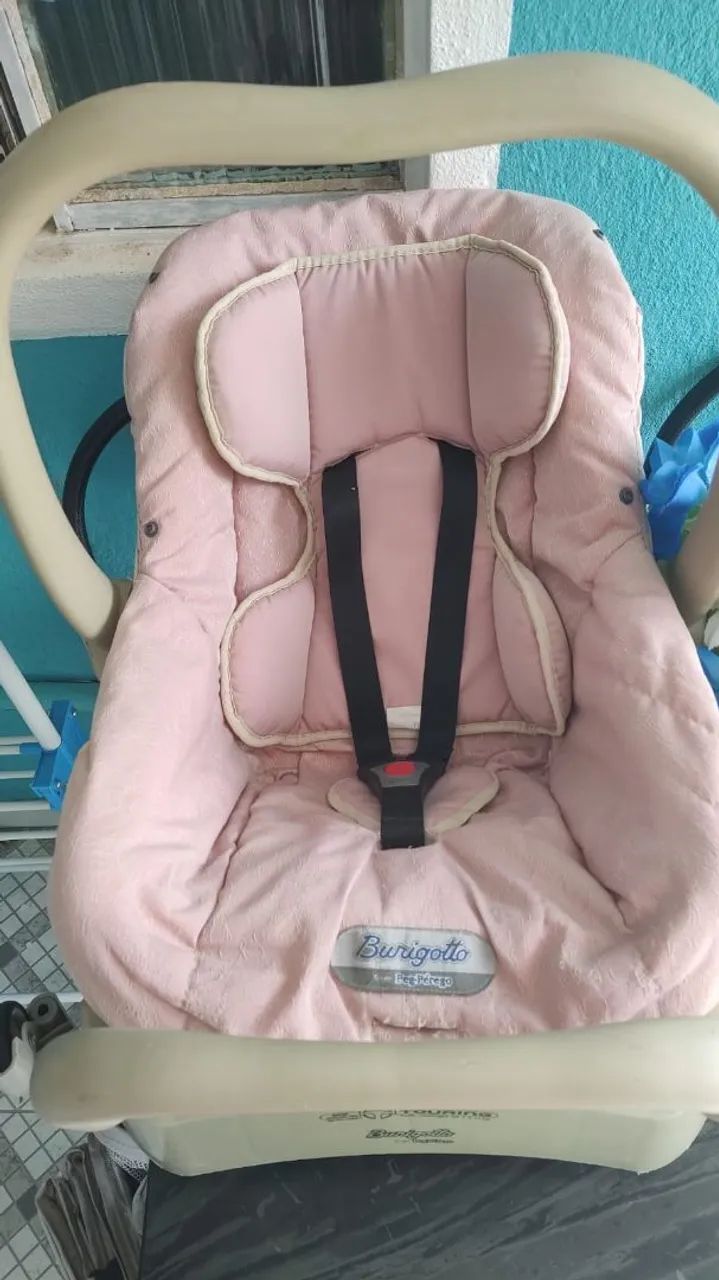 Bebê conforto com base para automóvel/ Burigotto  - Foto 4