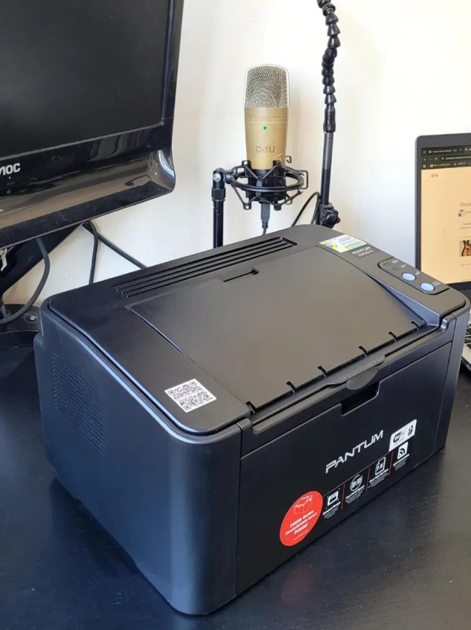 Impressora a Laser wifi Monocromática - Foto 2