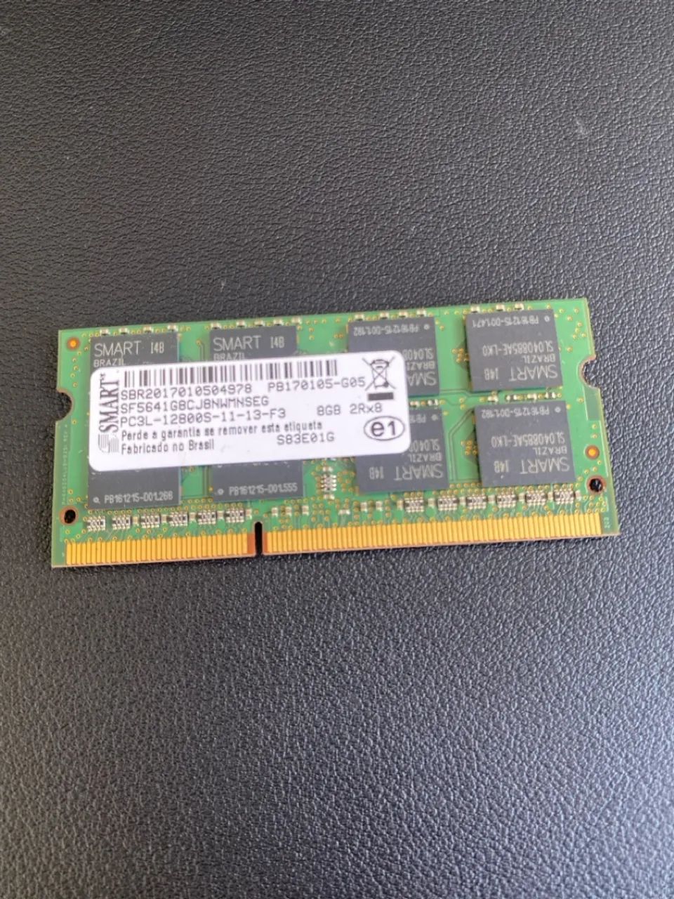 Memória Ram 8gb Ddr3 Samsung Notebook