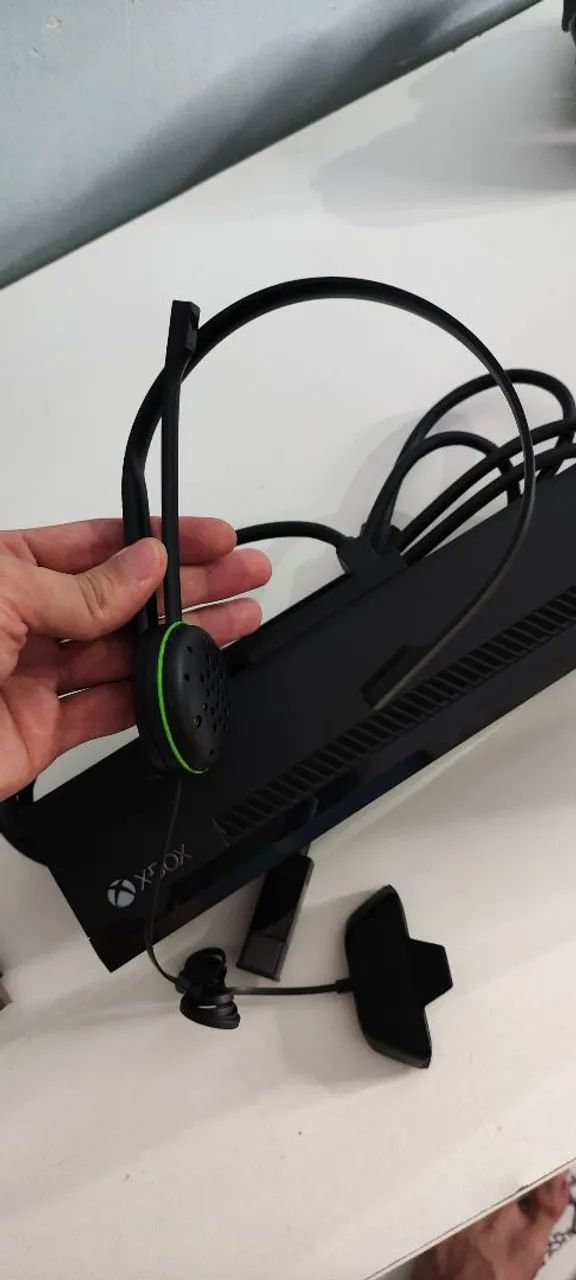 Kinect Xbox One Fat Com Headset De chat Original Xbox - Foto 3
