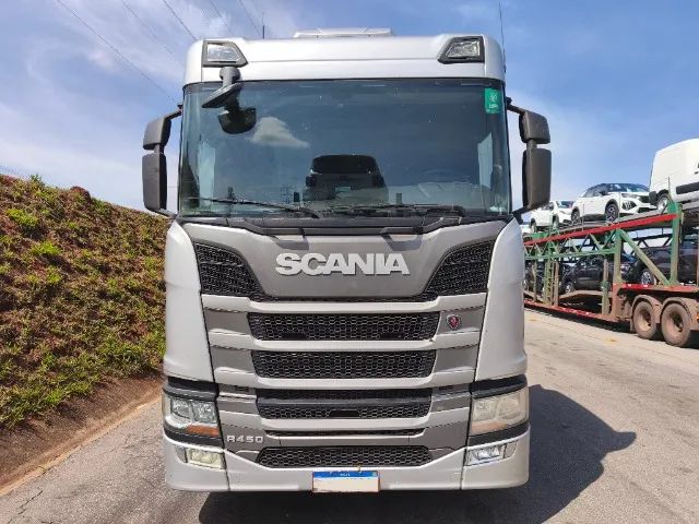 SCANIA R 450 6X2, ANO 2019/2019 COMPLETO COM DEFLETOR ORIGINAL  - Foto 2