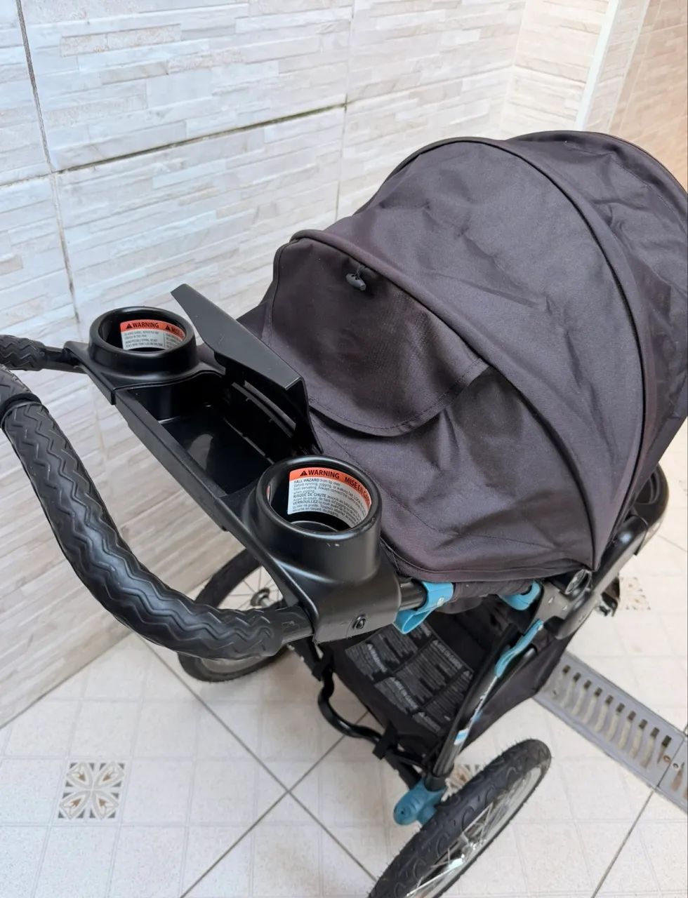 Carrinho de Bebê 3 Rodas Jogger - Resistente e Confortáv 1