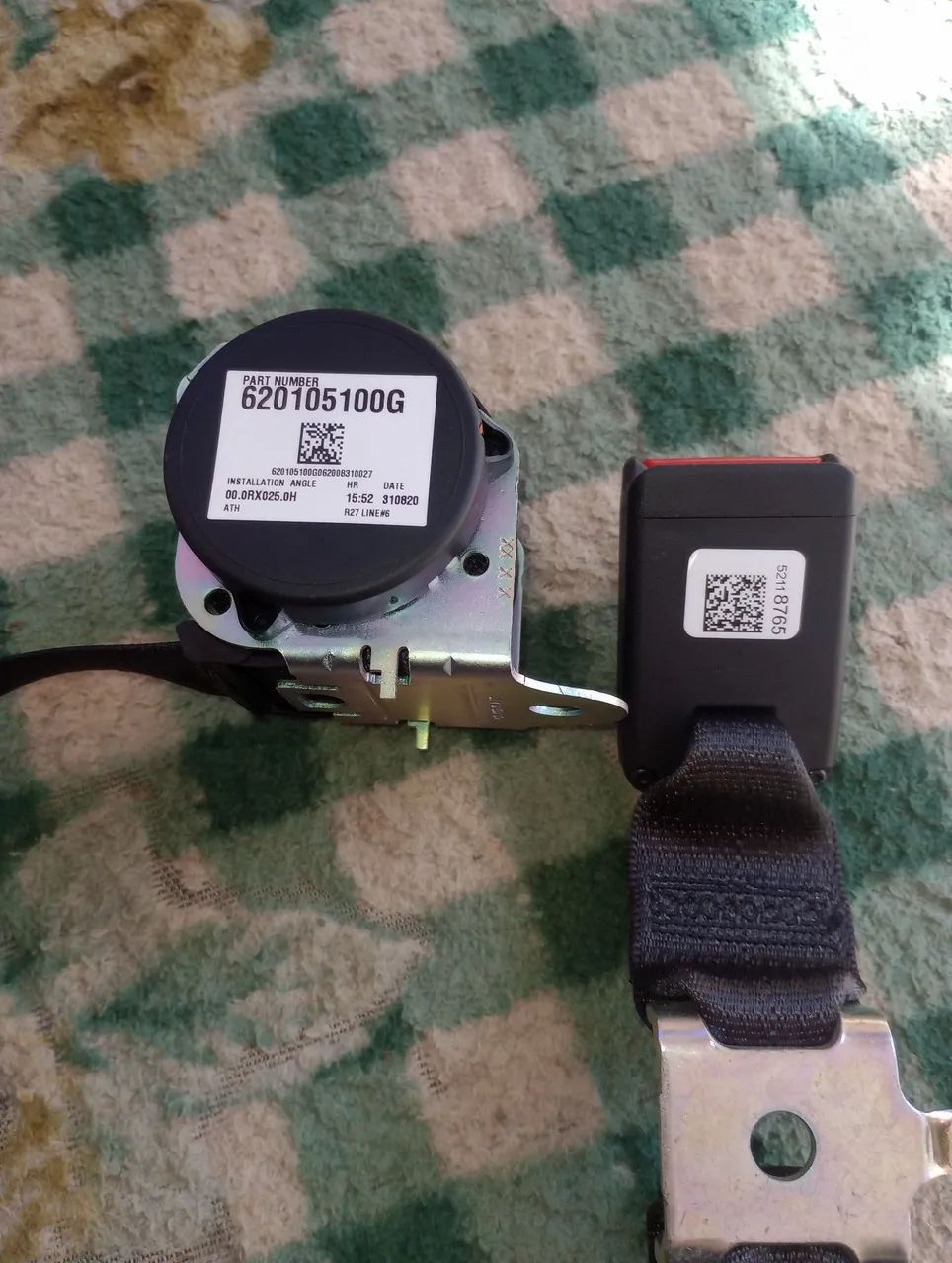 Cinto de segurança original GM S10 BLAZER TRAILBLAZER