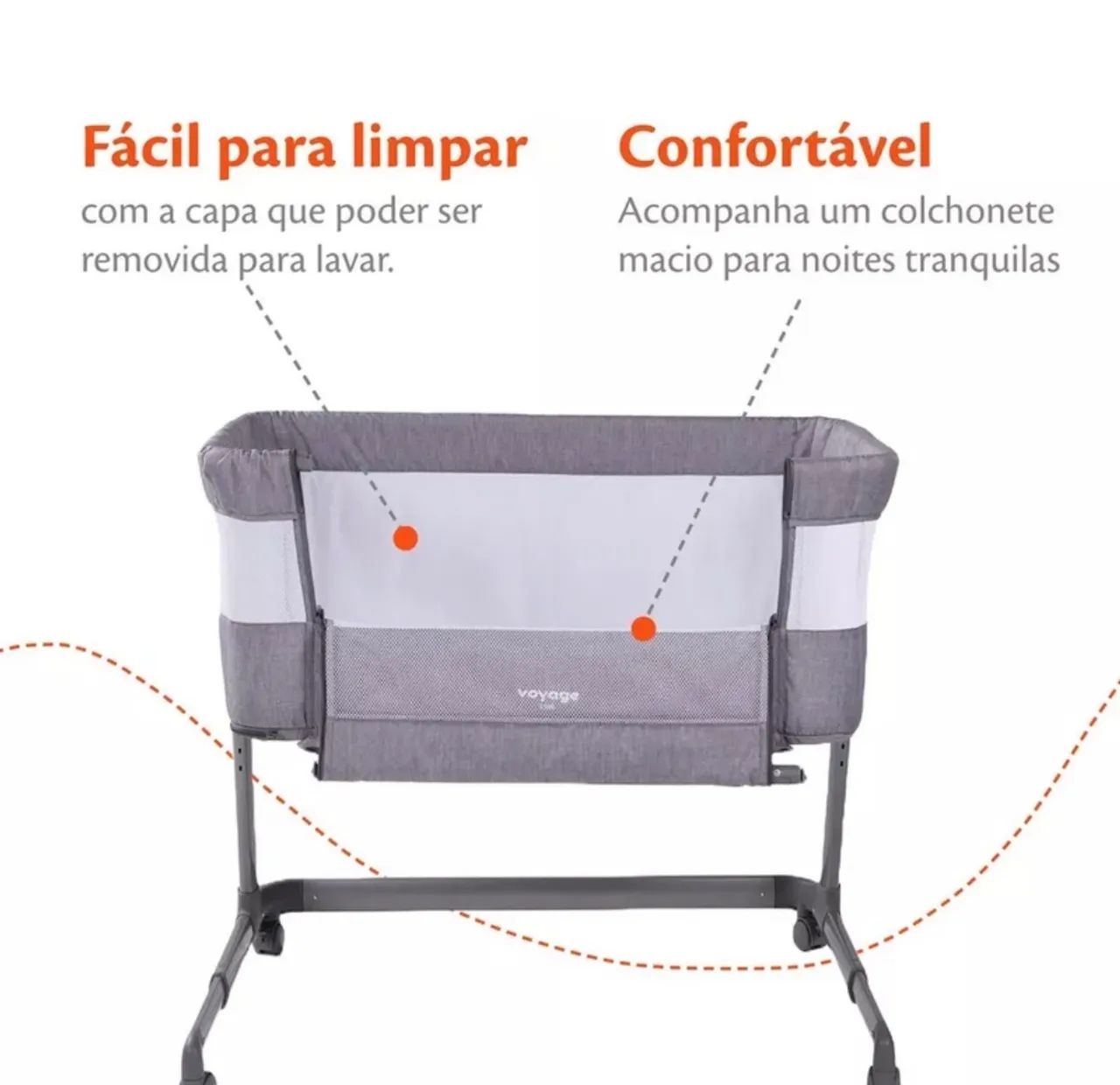 Berço Portátil Co bed Voyage - Foto 4