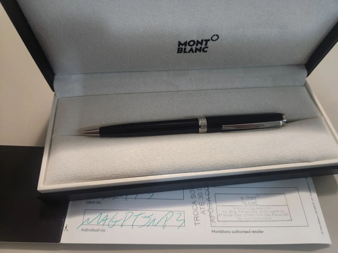 Caneta Montblanc PIX Black Ballpoint 