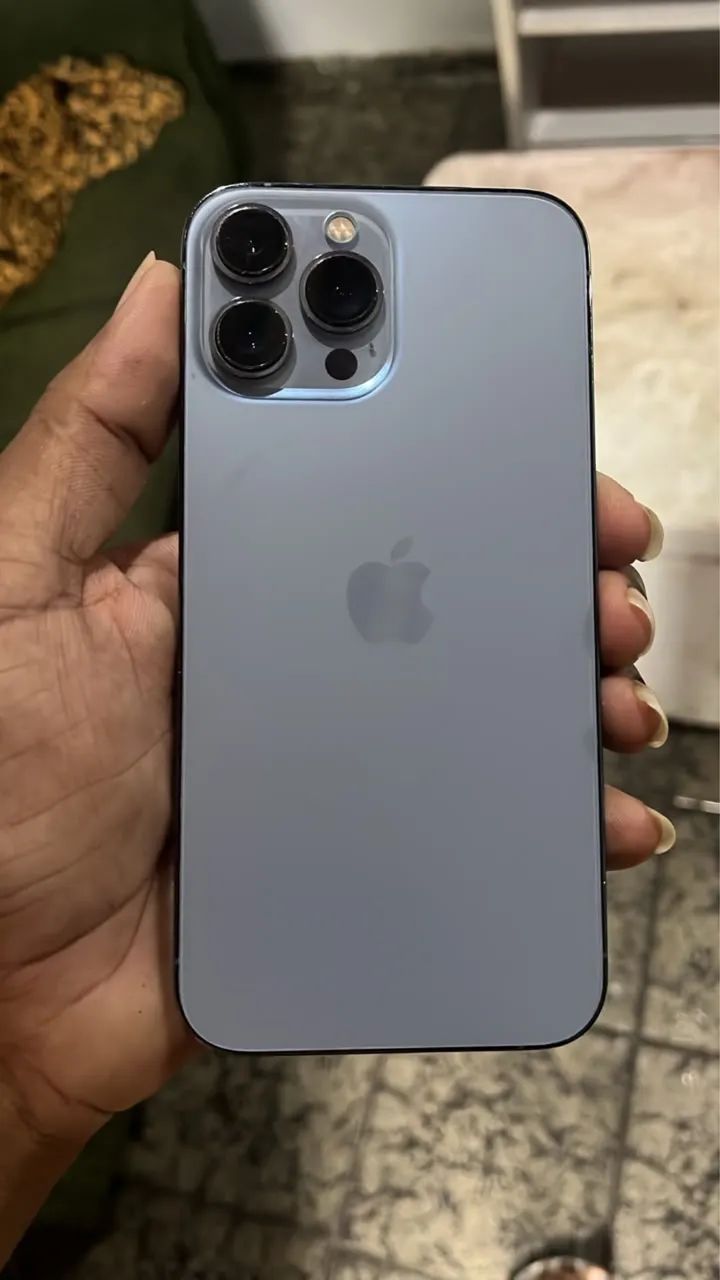 Vendo ou troco iPhone 13 Pro Max em inferior com volta  - Foto 5