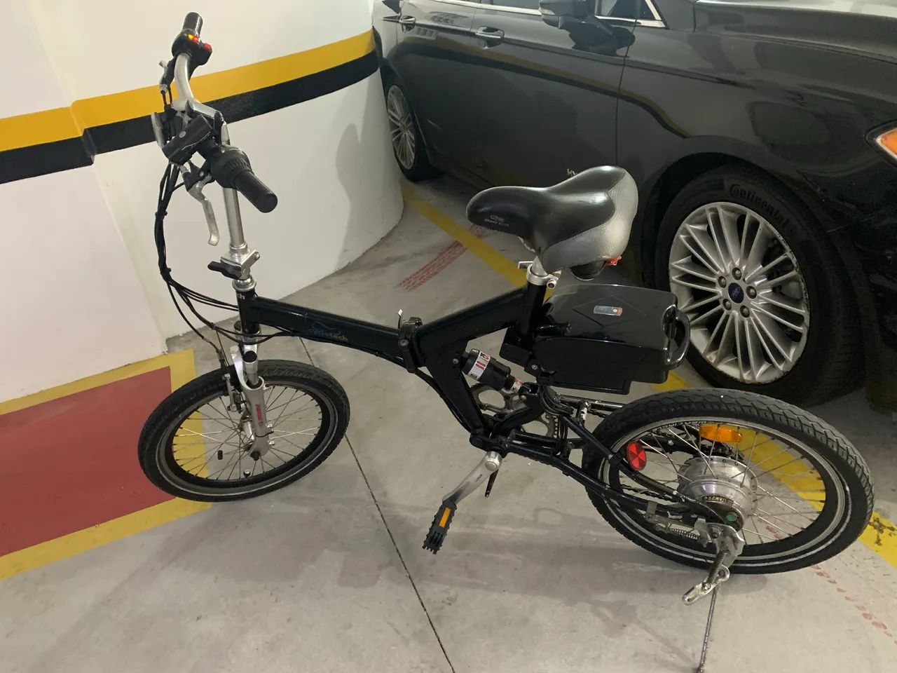 Bicicleta elétrica dobrável  - Foto 2