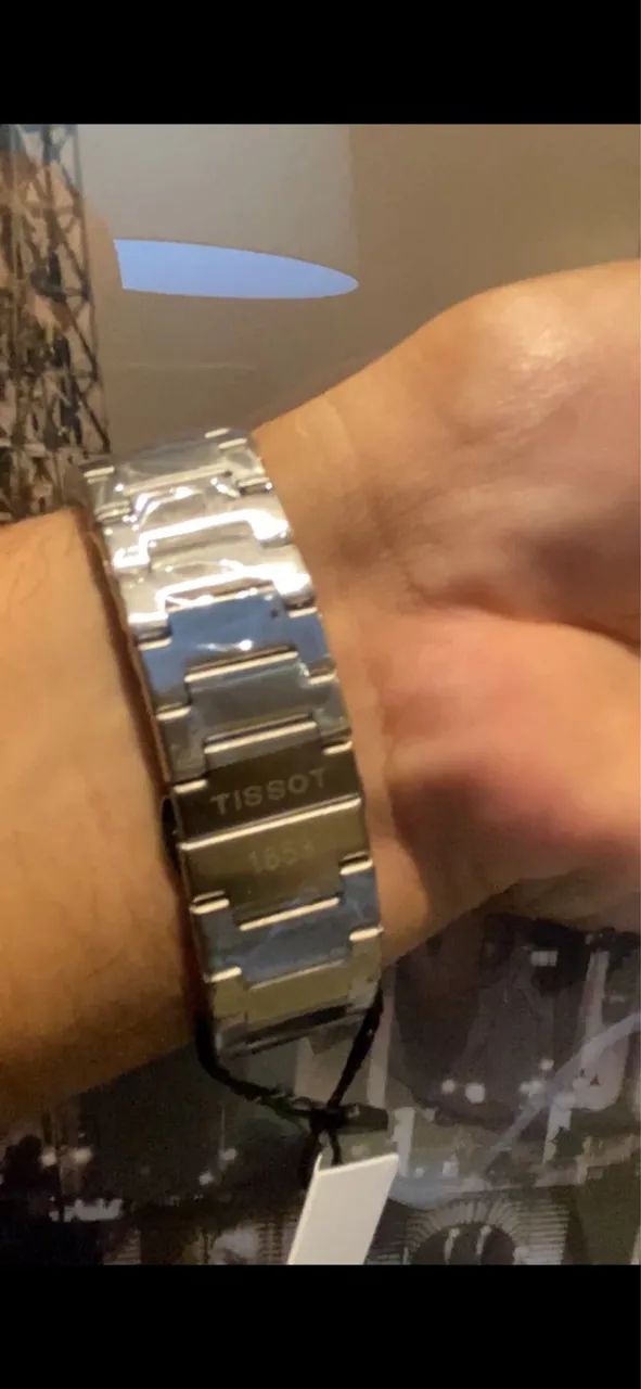 RELÓGIO DE PULSO TISSOT FUNDO DE VIDRO  - Foto 4
