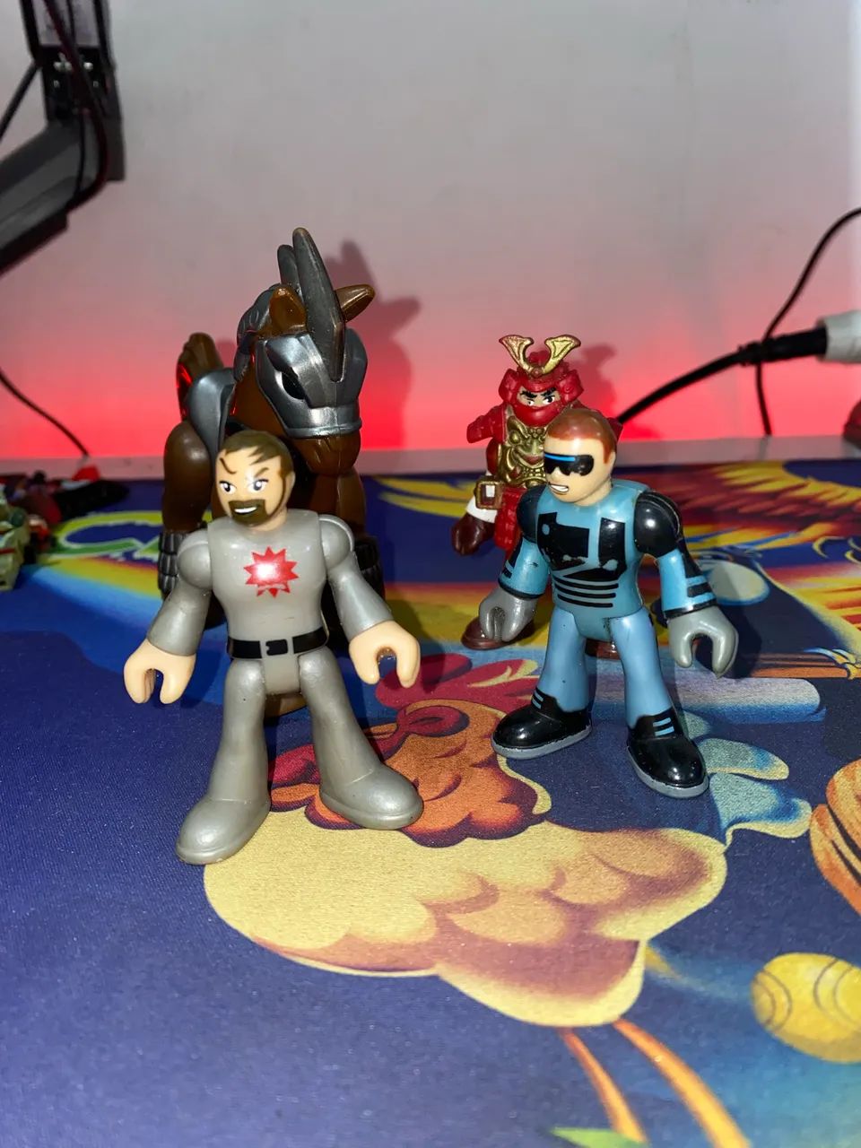 Imaginext Raros - Kit com 4 Bonecos/Peças - Foto 4