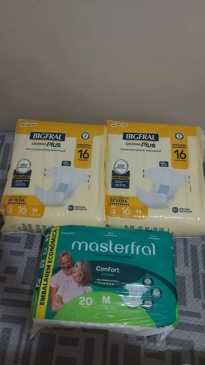 Fralda Marca Bigfral Dermaplus - Foto 2