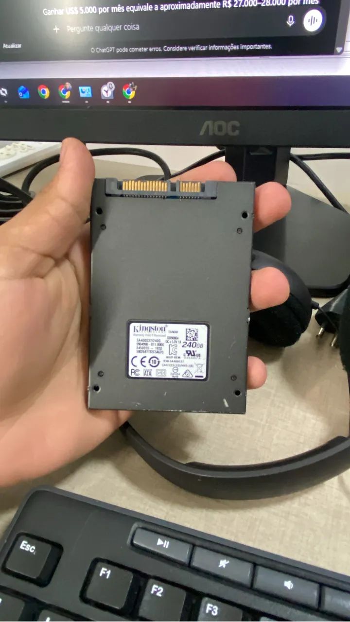 SSD SATA KINGSTON - Foto 2