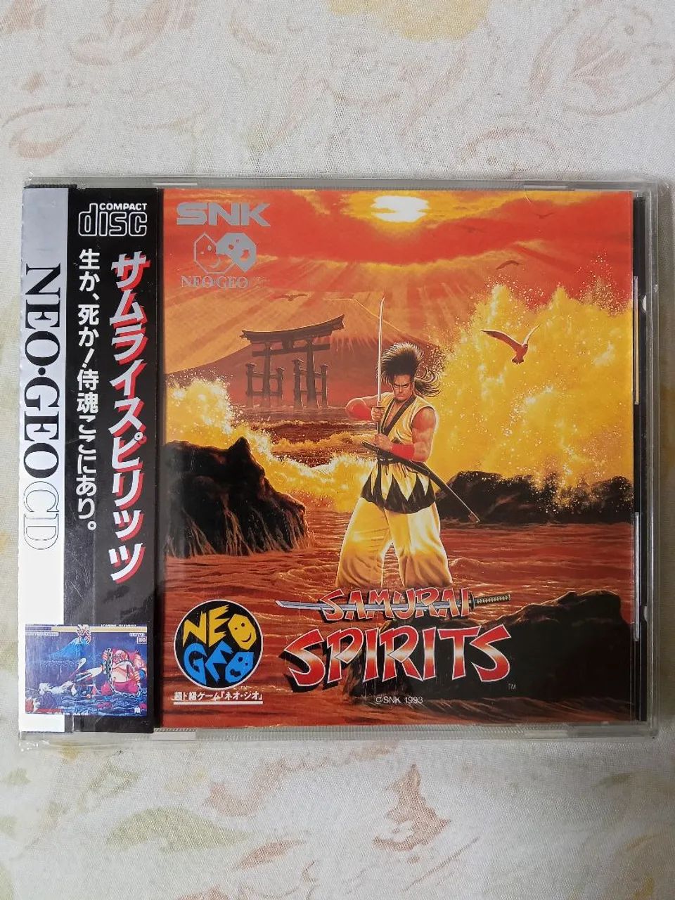 Controller Pro NEO GEO CD/AES + 2 Jogos (Samurai Shodown e Fatal