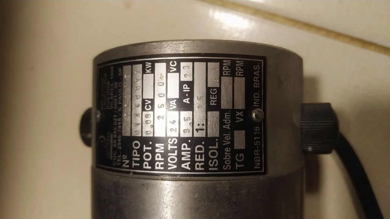 Motor 24volts DC - Foto 3