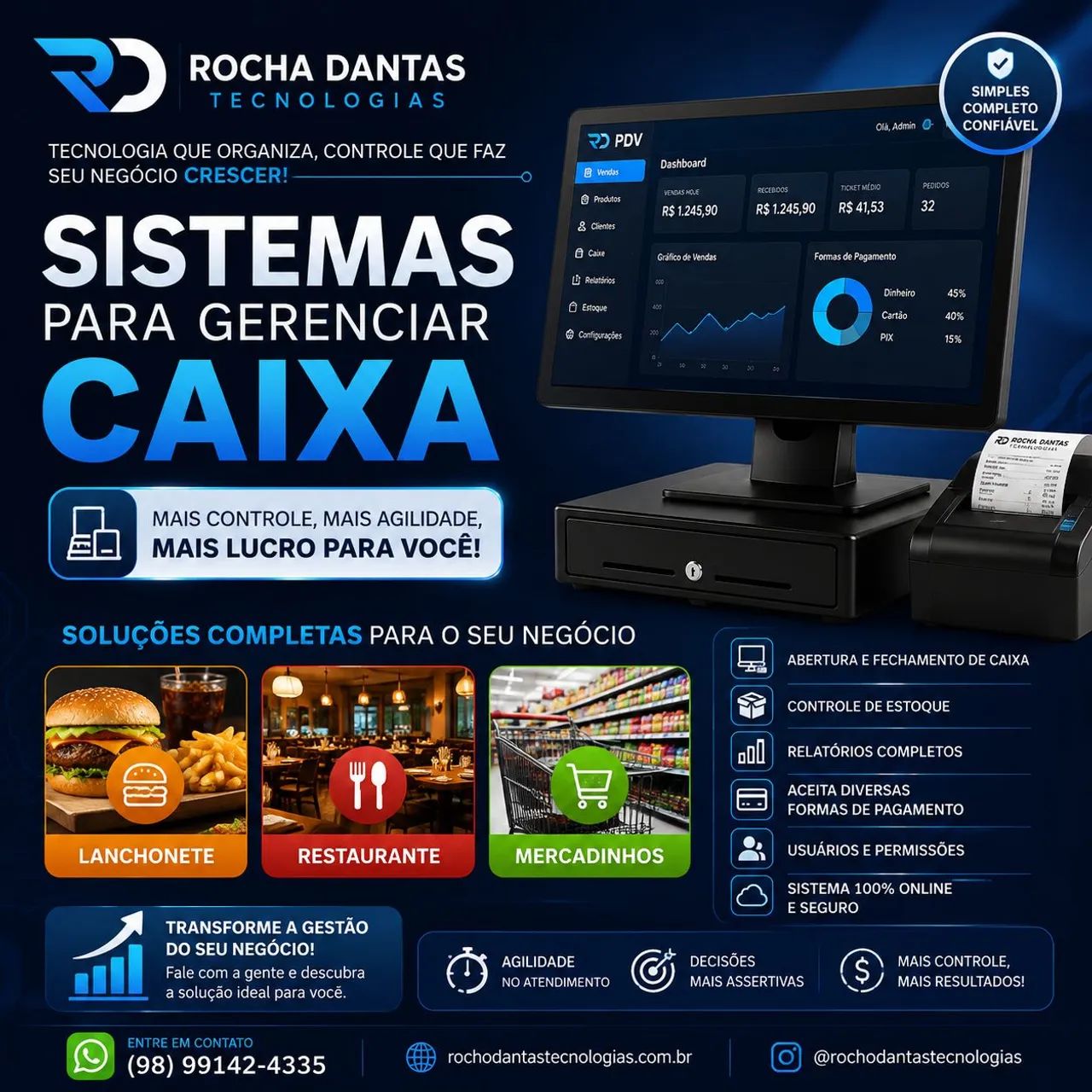 Sistemas para caixa (PDV)