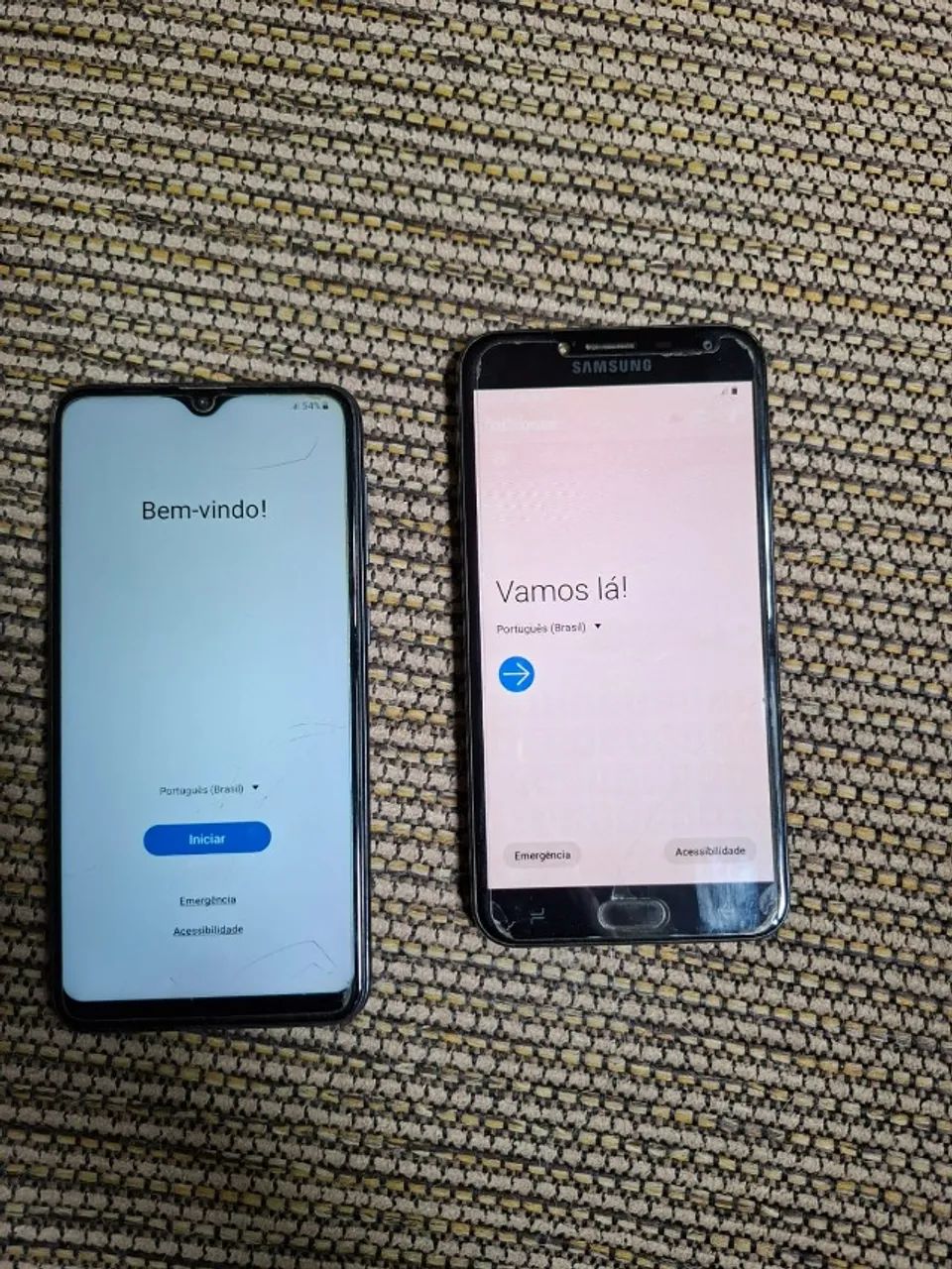 Samsung Galaxy A10 e Samsung Galaxy J4 - Ótimo Estado