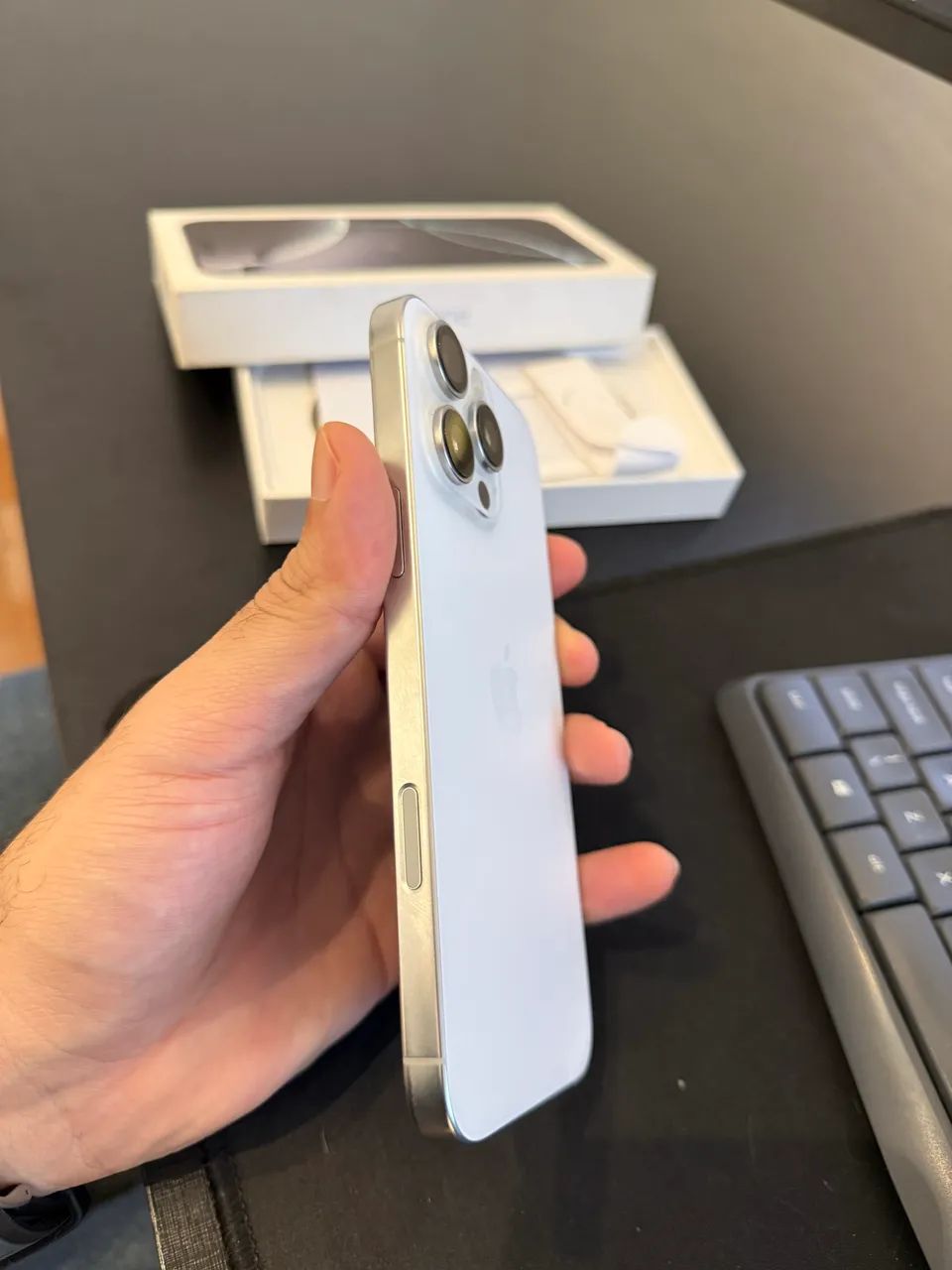 IPhone 16 Pro Max 256gb branco *na caixa zero - Foto 3
