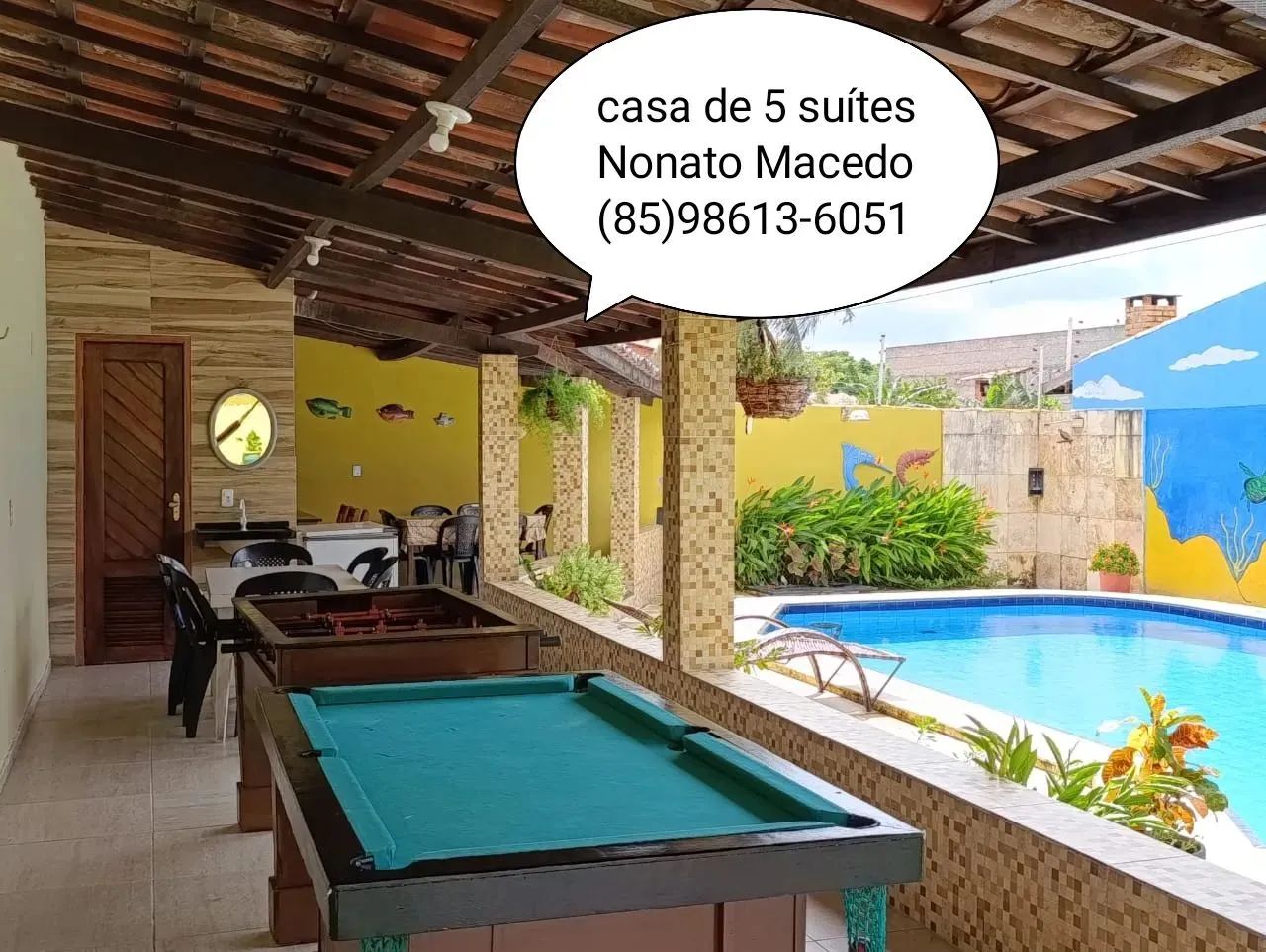 Casa de Praia com 5 Suítes, Piscina e Lazer Completo!