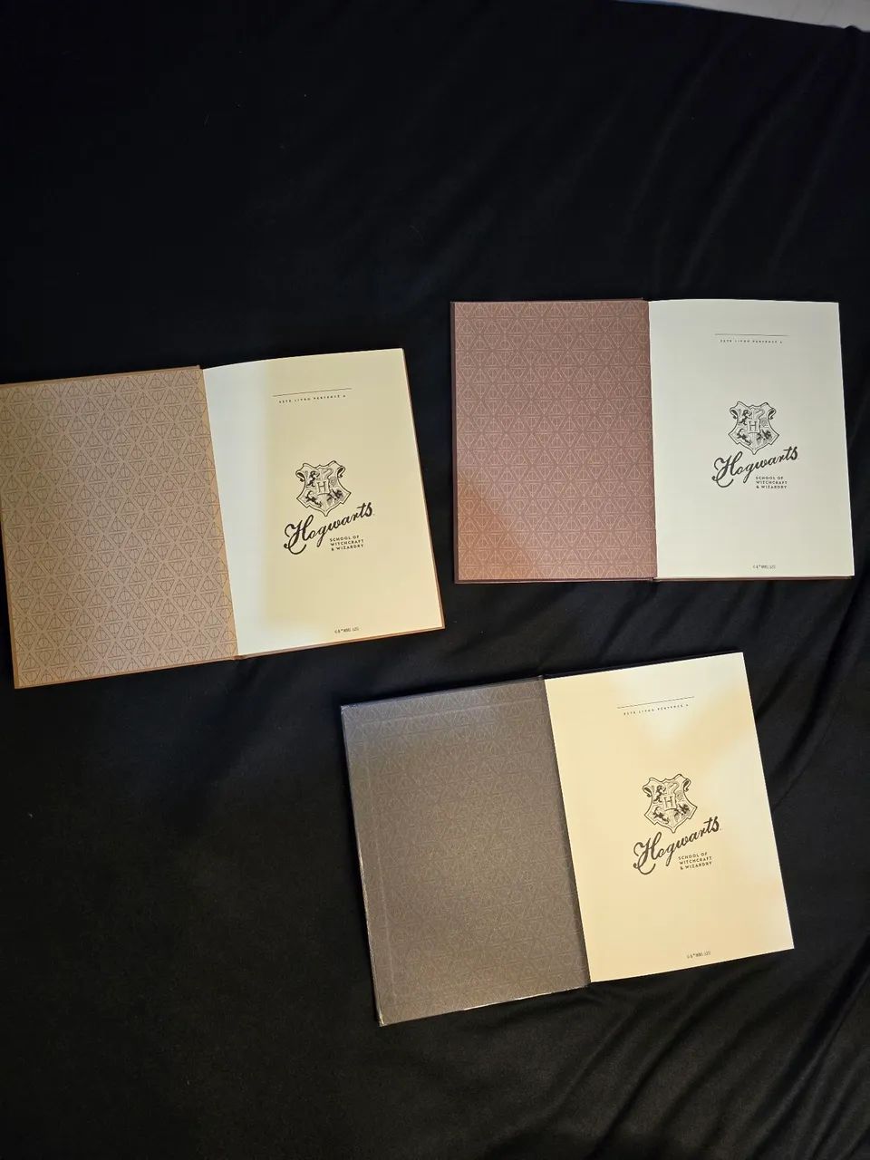 Kit com 3 cadernos Harry Potter  - Foto 2