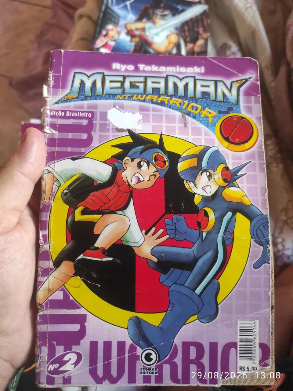 Mangá Megaman N°2 - Foto 2