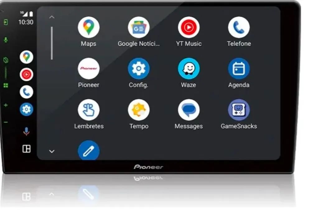 Central Multimídia Pioneer Dmh-ap6650bt Carplay Android - Foto 3