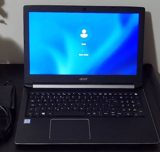 Notebook Acer Completo, Core i5-7ª, bateria nova! Top!!! - Foto 2