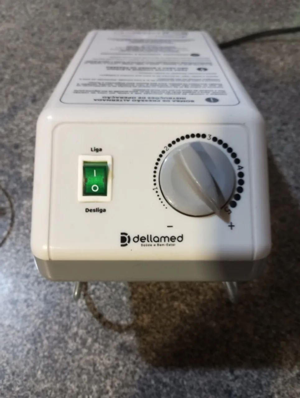 Motor Compressor Bomba de Pressão Alternada  Colchão de Ar USADO 127v - Foto 3